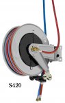 Raasm/Alfa welding hose reel 20 bar swiveling