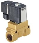 Electrical solenoid for fluid lines