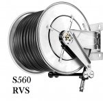 Water hose reel 200 bar fixed 