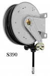 Air/water hose reel 100 bar fixed