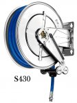 Water hose reel 200 bar fixed